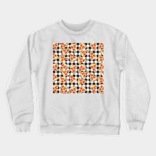 Checkerboard Pizza Crewneck Sweatshirt